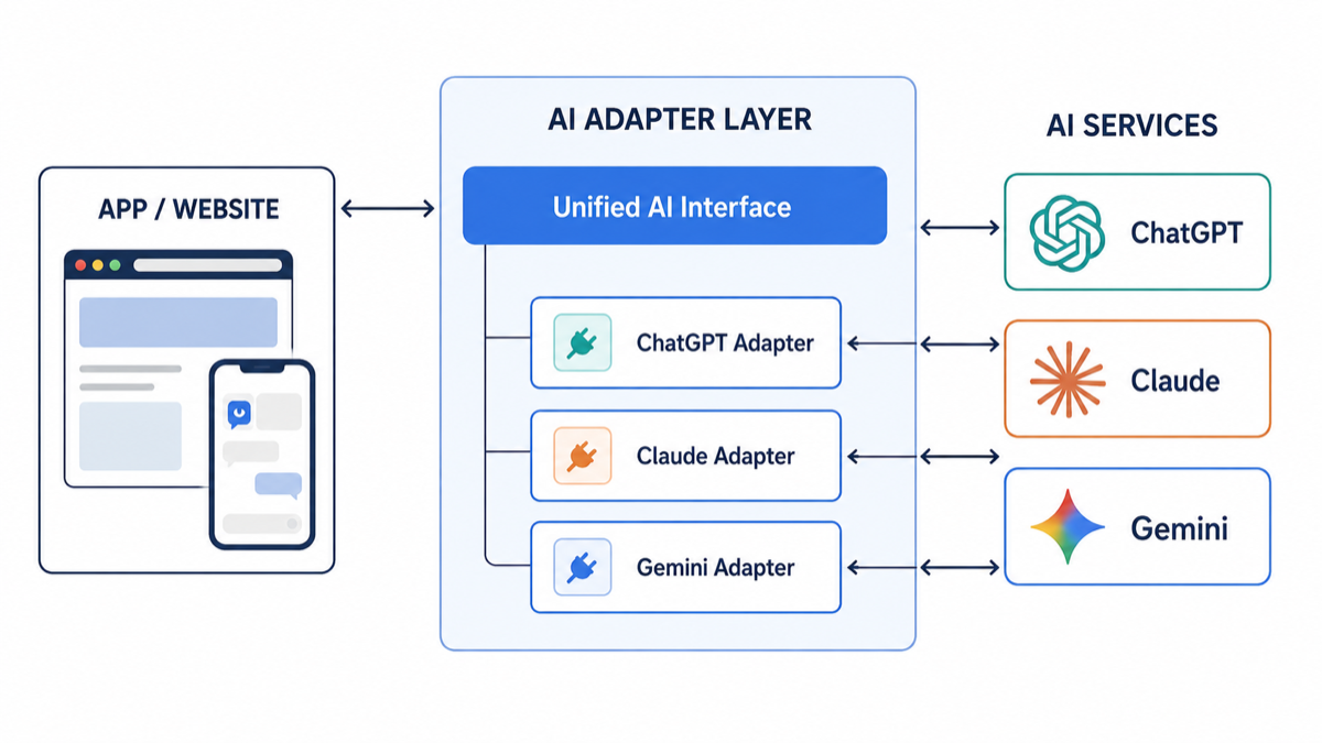 AI adapter layer diagram